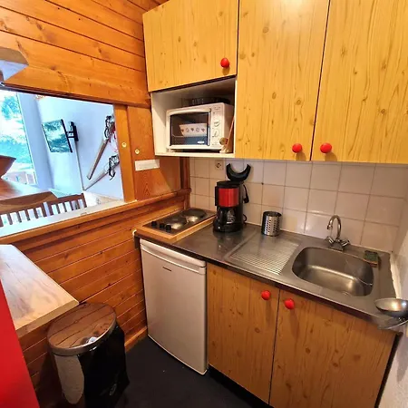 En Plein Coeur De La Station Pour 4 Personnes Avec Balcon, Casier A Skis Et Baignoire - Fr-1-265-209 Apartment